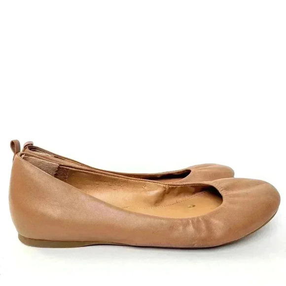 J. Crew Cece Nude Tan Ballet Flats - 8 - Picture 2 of 10